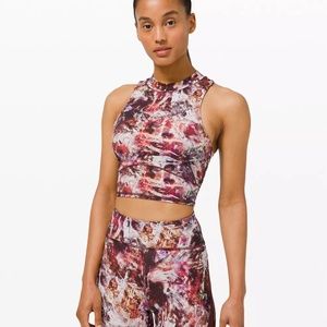 Everlux and Mesh Cropped Tank